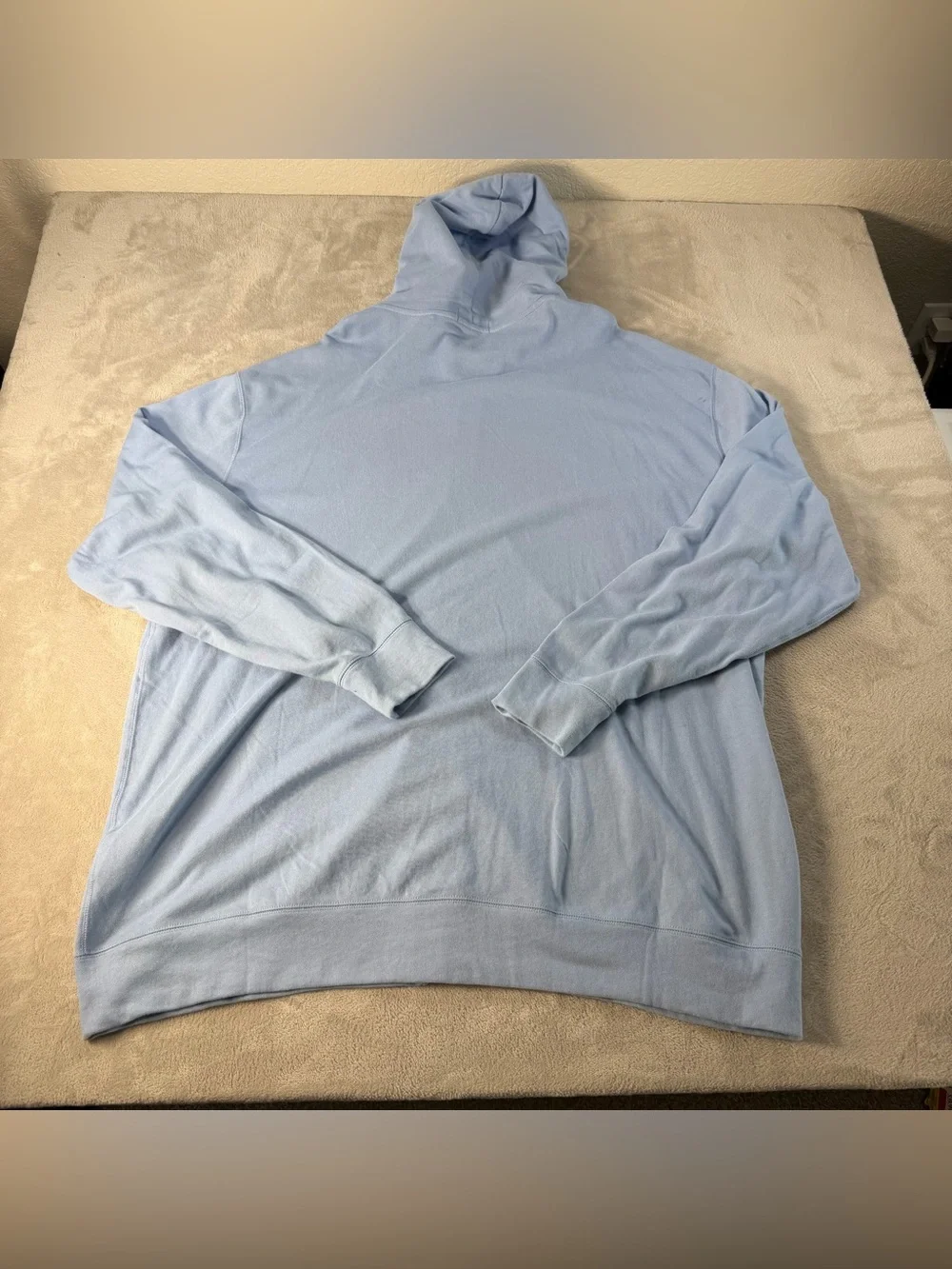 Polo Ralph Lauren Light Blue Full Zip Hoodie Mens 3XLT Big & Tall Sweatshirt